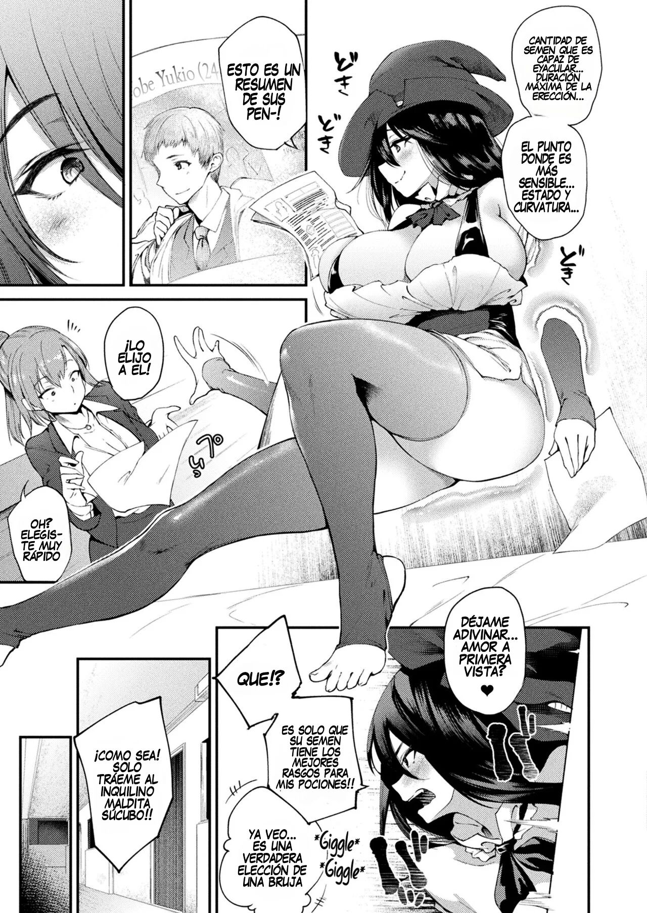 [Oohira Sunset] Kabeana Tsuki Juukyo e Youkoso 301-goushitsu Majo Celina no Baai | Bienvenido a la Residencia con Glory Hole ~El Caso de la Bruja Celina de la Habitación 301~ Cap. 1-2 [Spanish] [SalaInTheDrain] [Digital] 이미지 번호 3