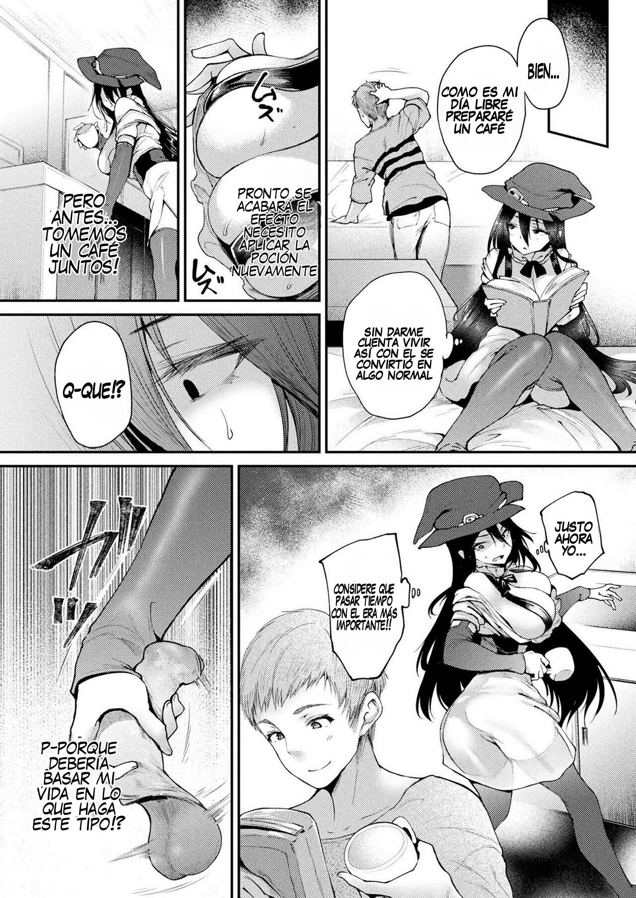 [Oohira Sunset] Kabeana Tsuki Juukyo e Youkoso 301-goushitsu Majo Celina no Baai | Bienvenido a la Residencia con Glory Hole ~El Caso de la Bruja Celina de la Habitación 301~ Cap. 1-2 [Spanish] [SalaInTheDrain] [Digital] 이미지 번호 28