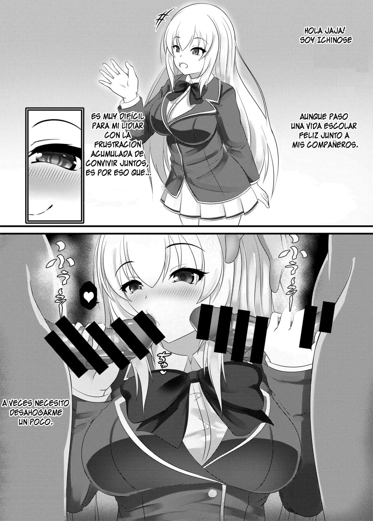 [Okashi na Denpa (Denpanic)] Ochinpo Daisuki Ichinose-san | Ichinose-san es una Amante de las Pollas (Youkoso Jitsuryoku Shijou Shugi no Kyoushitsu e) [Spanish] [NoFreeTime FS] 2eme image