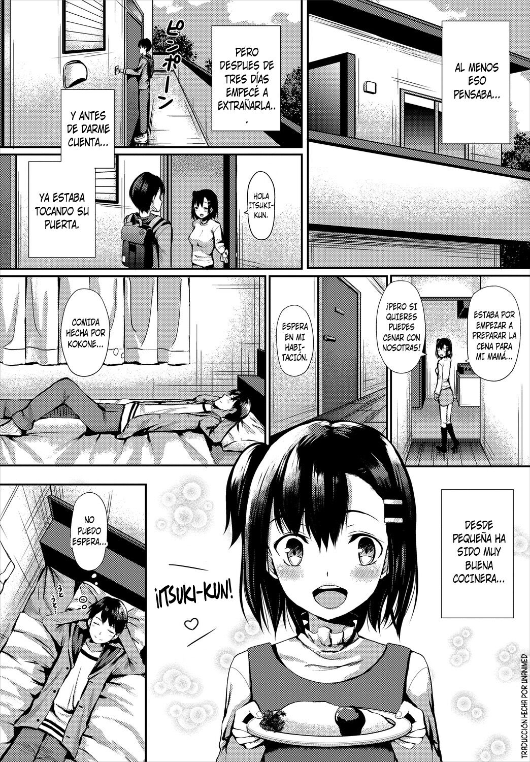 [Hazakura Satsuki] Osananajimi wa Ore Izon | Mi amiga de la infancia es adicta a mí (COMIC BAVEL 2019-03) [Spanish] [Unnamed team] [Digital] numero di immagine  10