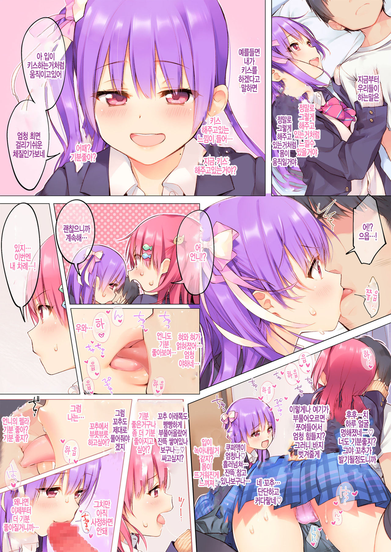 [Aihara Hanten (Aihara Shouta)] Futago wa Kimi ga Suki!! "Ryoumimi kara Ecchi na Saimin Kakechatta" | 쌍둥이는 너를 좋아해! [Korean] [Digital] 이미지 번호 7