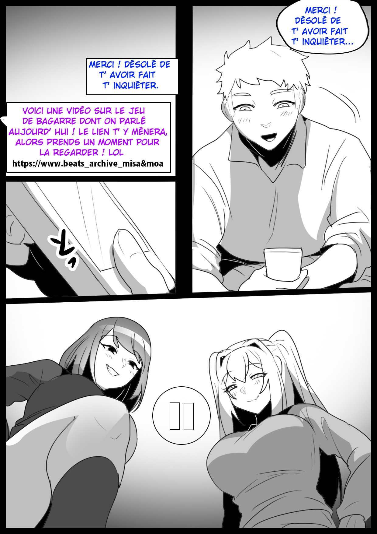 [The Nation of Head Scissors (Toppogi)] - Je suis devenu l'esclave, un vrai punching-ball par deux filles de ma classe qui ont découvert que j'étais masochiste. - [French]-[Censored] image number 9