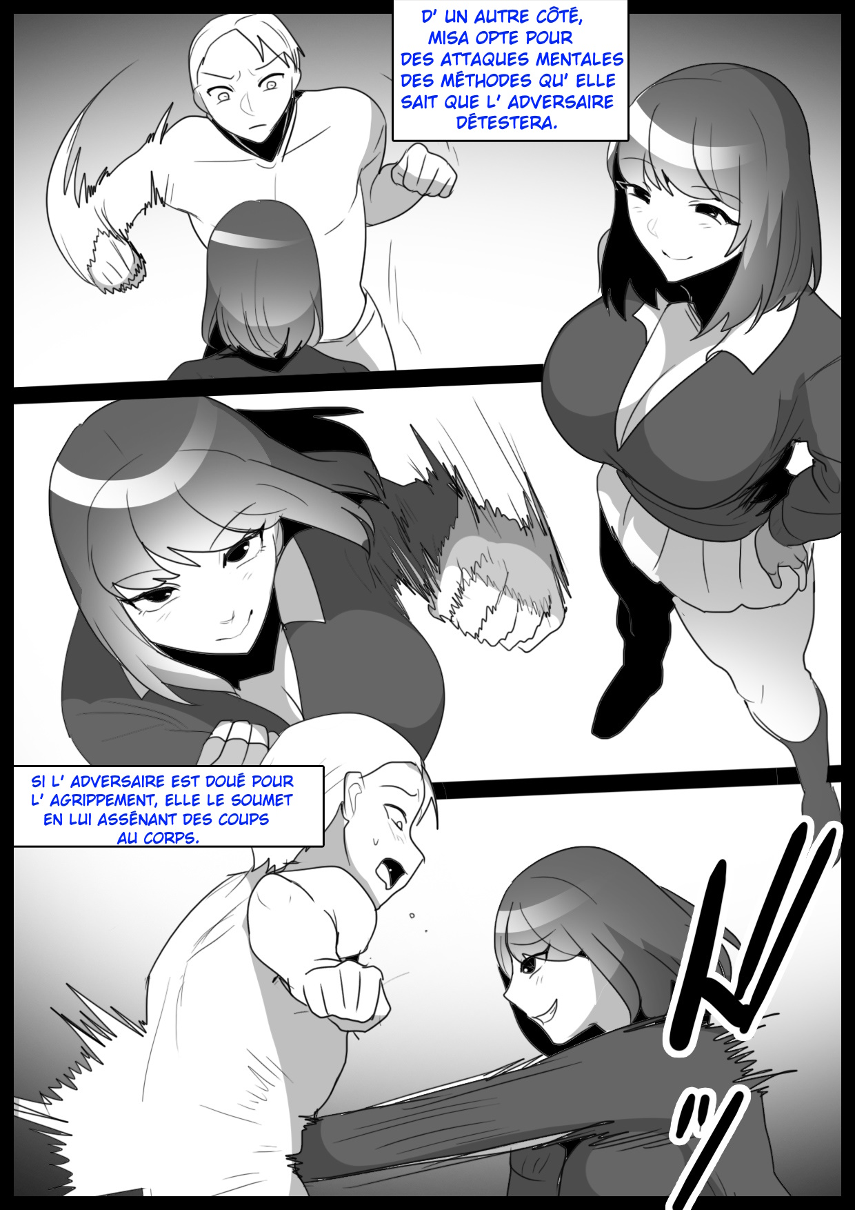 [The Nation of Head Scissors (Toppogi)] - Je suis devenu l'esclave, un vrai punching-ball par deux filles de ma classe qui ont découvert que j'étais masochiste. - [French]-[Censored] image number 14