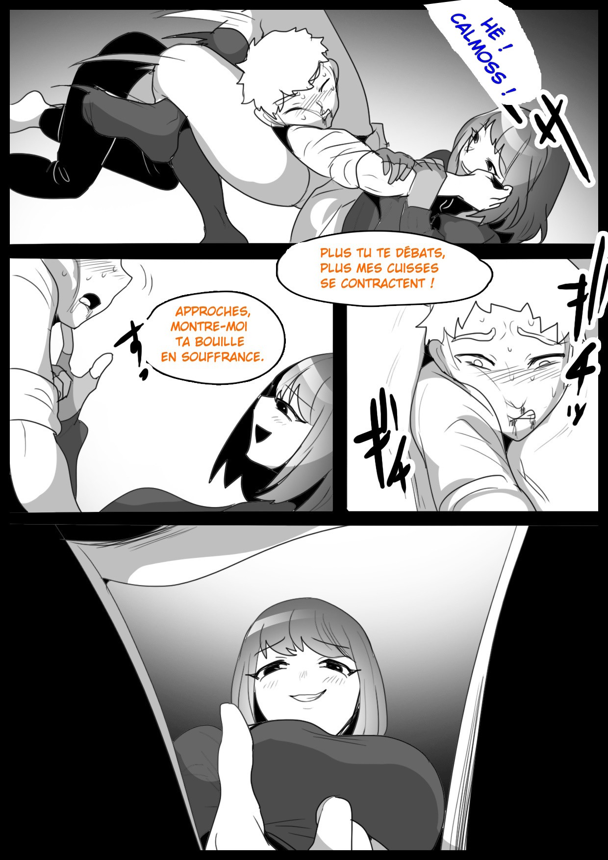 [The Nation of Head Scissors (Toppogi)] - Je suis devenu l'esclave, un vrai punching-ball par deux filles de ma classe qui ont découvert que j'étais masochiste. - [French]-[Censored] image number 22