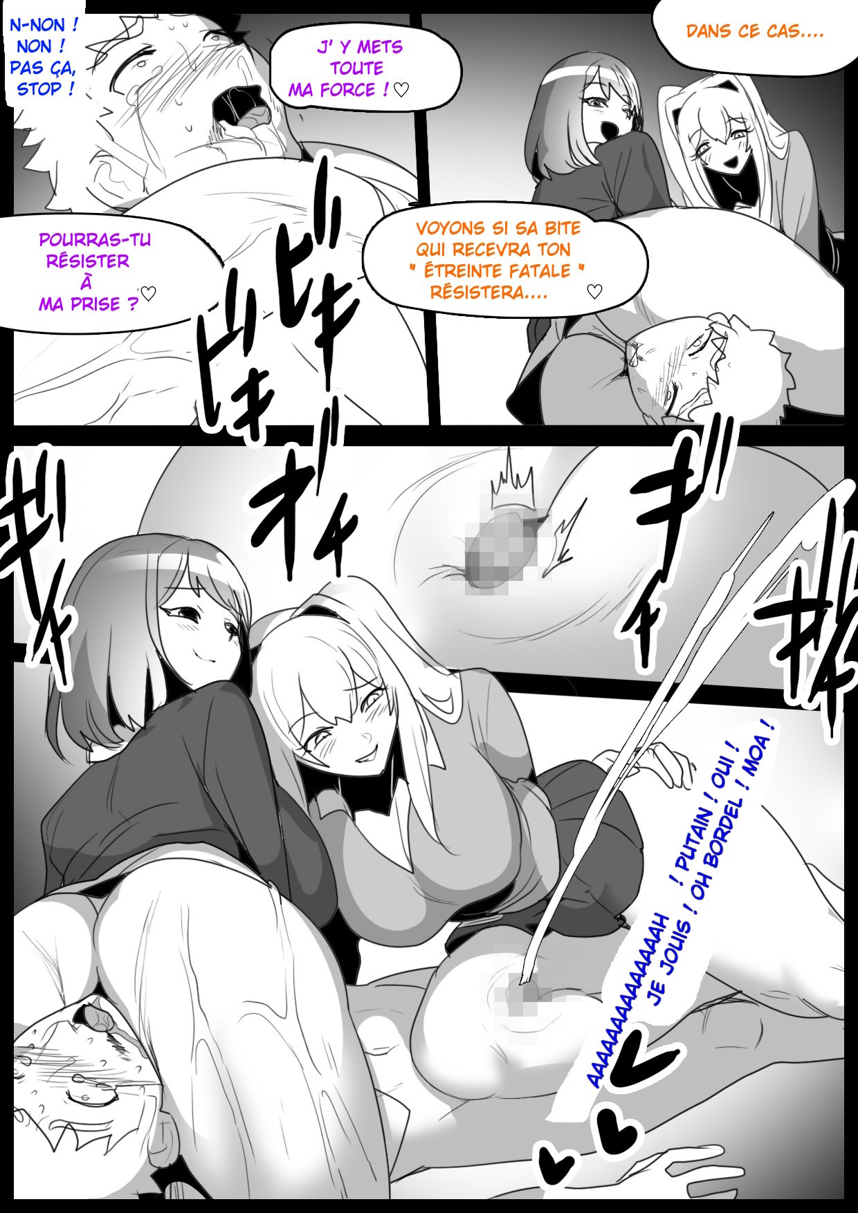 [The Nation of Head Scissors (Toppogi)] - Je suis devenu l'esclave, un vrai punching-ball par deux filles de ma classe qui ont découvert que j'étais masochiste. - [French]-[Censored] image number 30