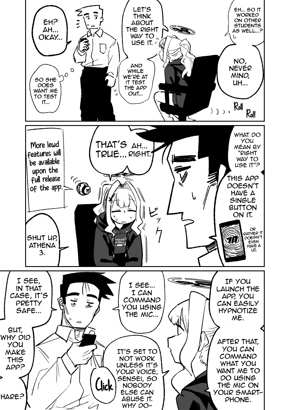 [Asahina Yoshitosi] Saimin Appli (Blue Archive) [English] (Shiririn) image number 19