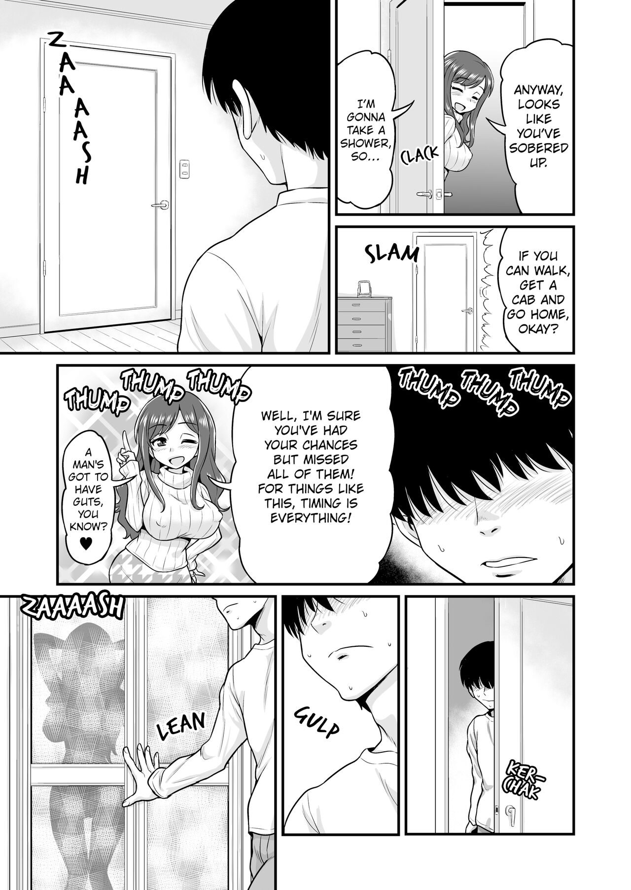 [Chimamire Yashiki (Gachonjirou)] Uwaki Hitozuma Nama Nakadashi Ottori Seiso Kakure Inran Hitozuma to Okute Dotei Otaku-kun | A Cheating Housewife's Raw Creampie [English] [FuDeORS] [Decensored] numero di immagine  6