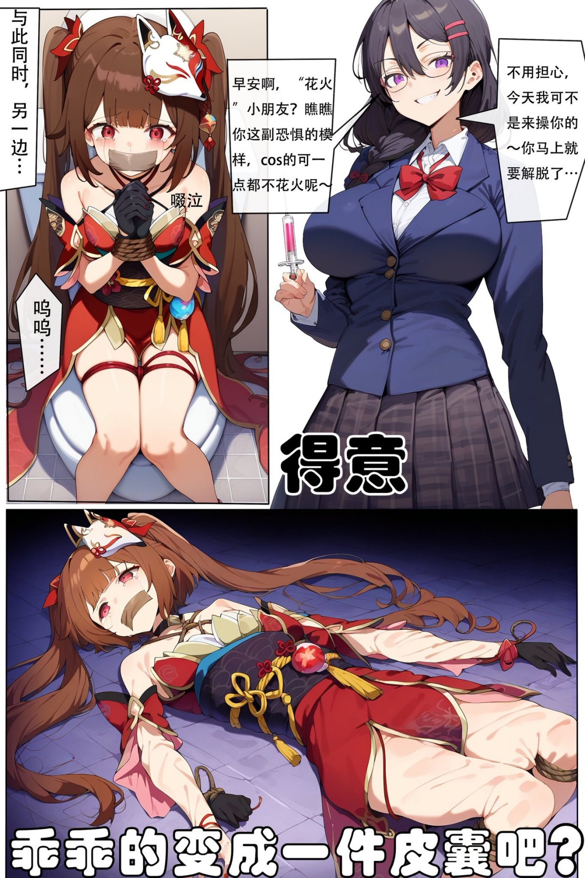 变成她2 [AI Generated] 图片编号 9