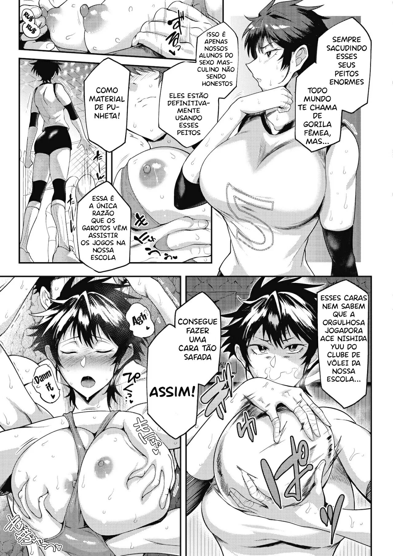[Sagattoru] Bold Body Attack!!! (COMIC HOTMILK 2021-11) [Portuguese-BR] [Bakai.org] [Digital] image number 5