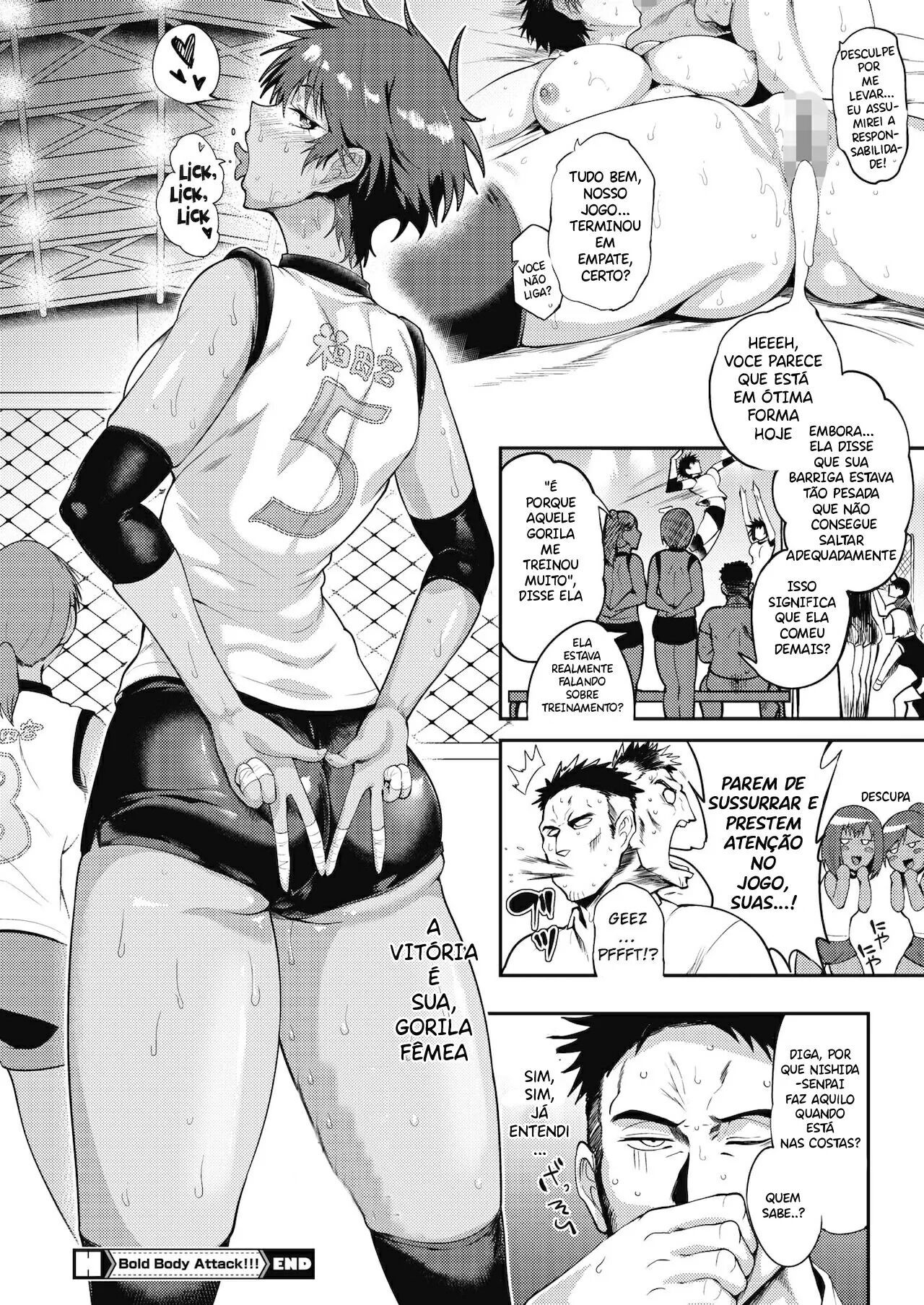 [Sagattoru] Bold Body Attack!!! (COMIC HOTMILK 2021-11) [Portuguese-BR] [Bakai.org] [Digital] image number 20