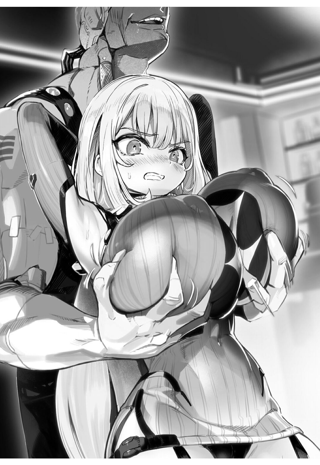 [Dokuzu Kento × Ookuma Nekosuke] Goetia・Shock - Dennou Tantei Alicia to Sumie no Akumu image number 7