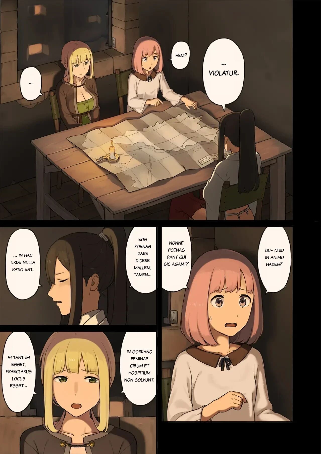 [Irotenya] Onna Boukensha-tachi ga Sabaku no Oasis ni Tachiyoru to... | Cum feminae errones in solitudinis oase morantur… [Latin] [Digital] 图片编号 4