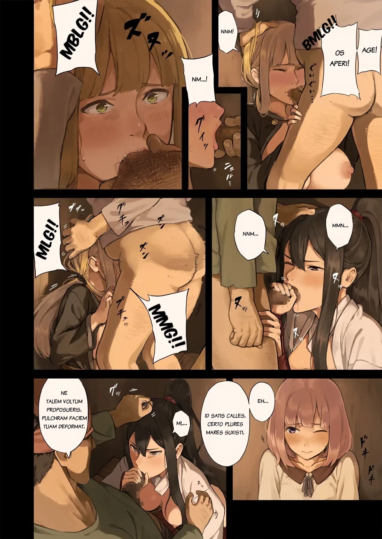 [Irotenya] Onna Boukensha-tachi ga Sabaku no Oasis ni Tachiyoru to... | Cum feminae errones in solitudinis oase morantur… [Latin] [Digital] 图片编号 13