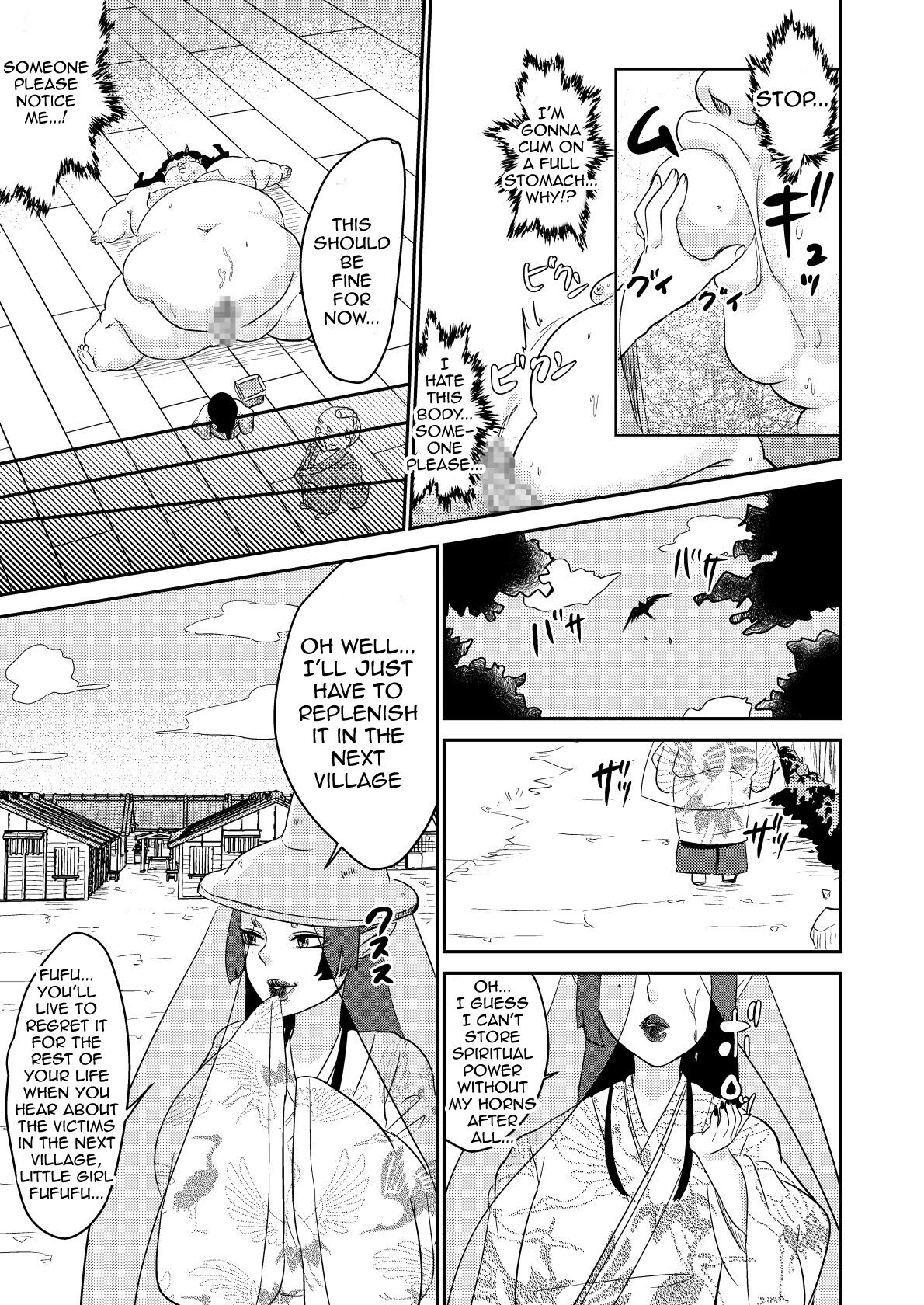 [Biroon Jr.] Oni o Okoraseta Miko no Hanashi | The story of the shrine maiden who angered an Oni [English] [Garbage] 33eme image