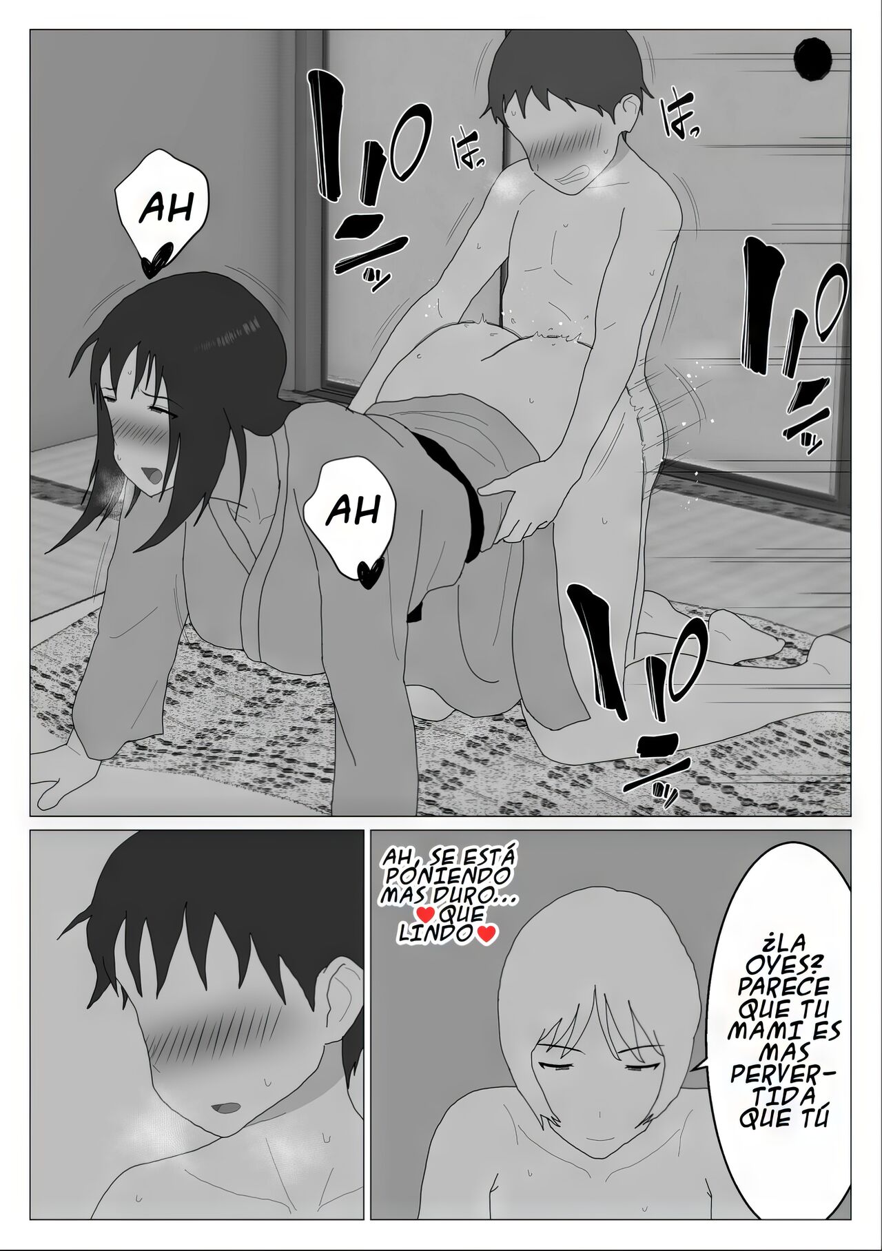 [Oroboy] Dakara Konyoku nante Iya da tte Ittan da | Mamá y Los Baños Mixtos 3 [Spanish] image number 5