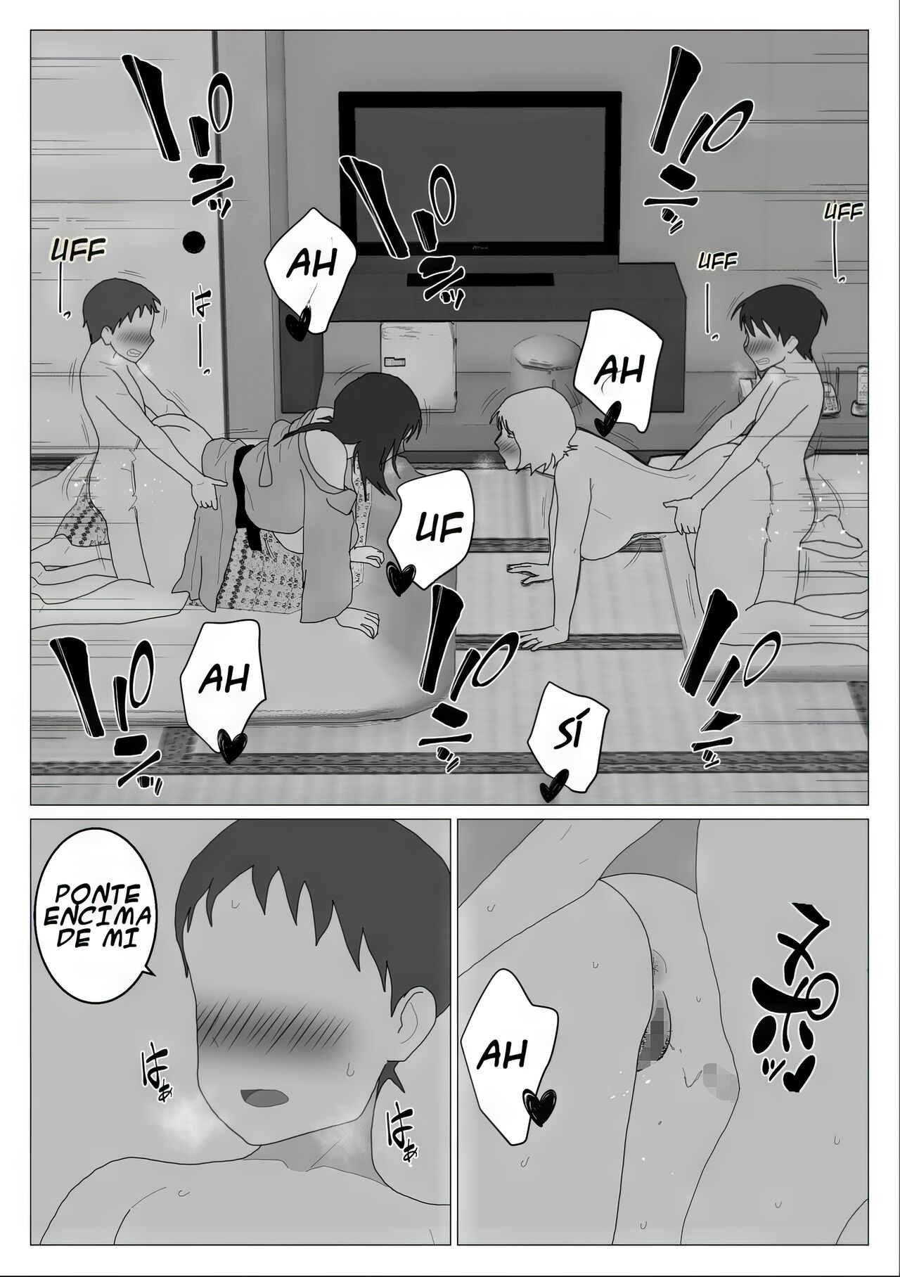 [Oroboy] Dakara Konyoku nante Iya da tte Ittan da | Mamá y Los Baños Mixtos 3 [Spanish] image number 17