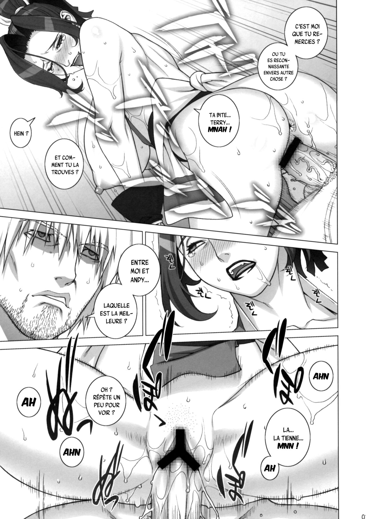 (C78) [Motchie Kingdom (Motchie)] Tsumamigui Shitekudasai (King of Fighters) [French] {SAXtrad} Bildnummer 12