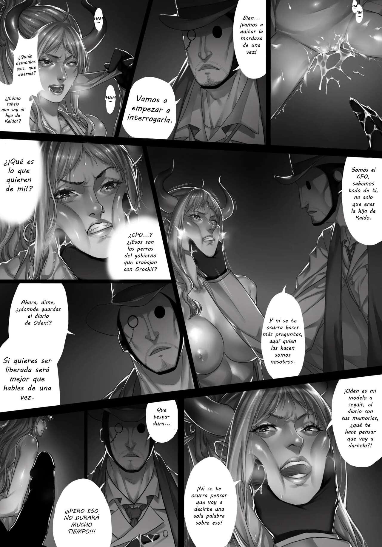 [Sharai] Paint (One Piece) [Spanish] [El Palacio de la Lujuria] image number 7