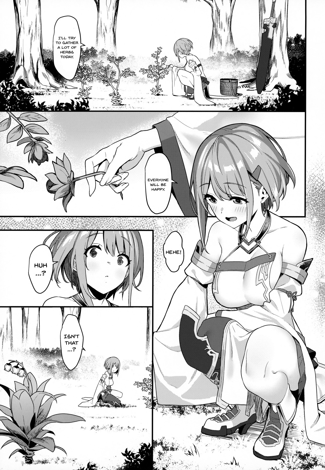 (C97) [Pony Farm (Bonnie)] Hitoyo-chan no Junan | Hitoyo-chan's Suffering [English] {Doujins.com} image number 2
