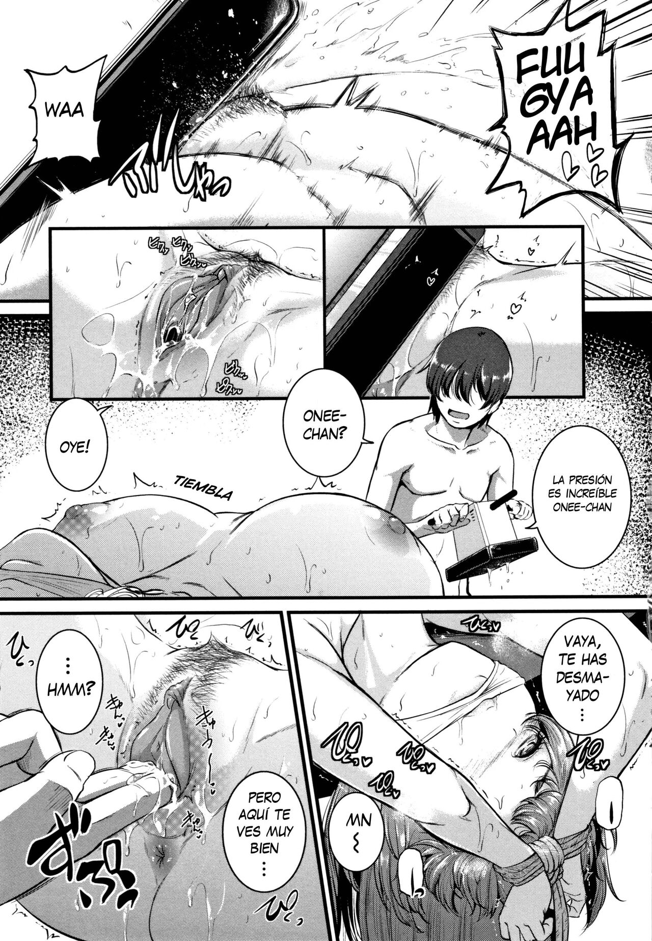 [Tonnosuke] Ane to muchi (Kouhen) | Hermana mayor y desvergonzada (parte 2) (Keiren Love Piston -Onee-san wa Hentai Omocha-) [Spanish] [Harenchi no Fansub] [Decensored] [Digital] 画像番号 11