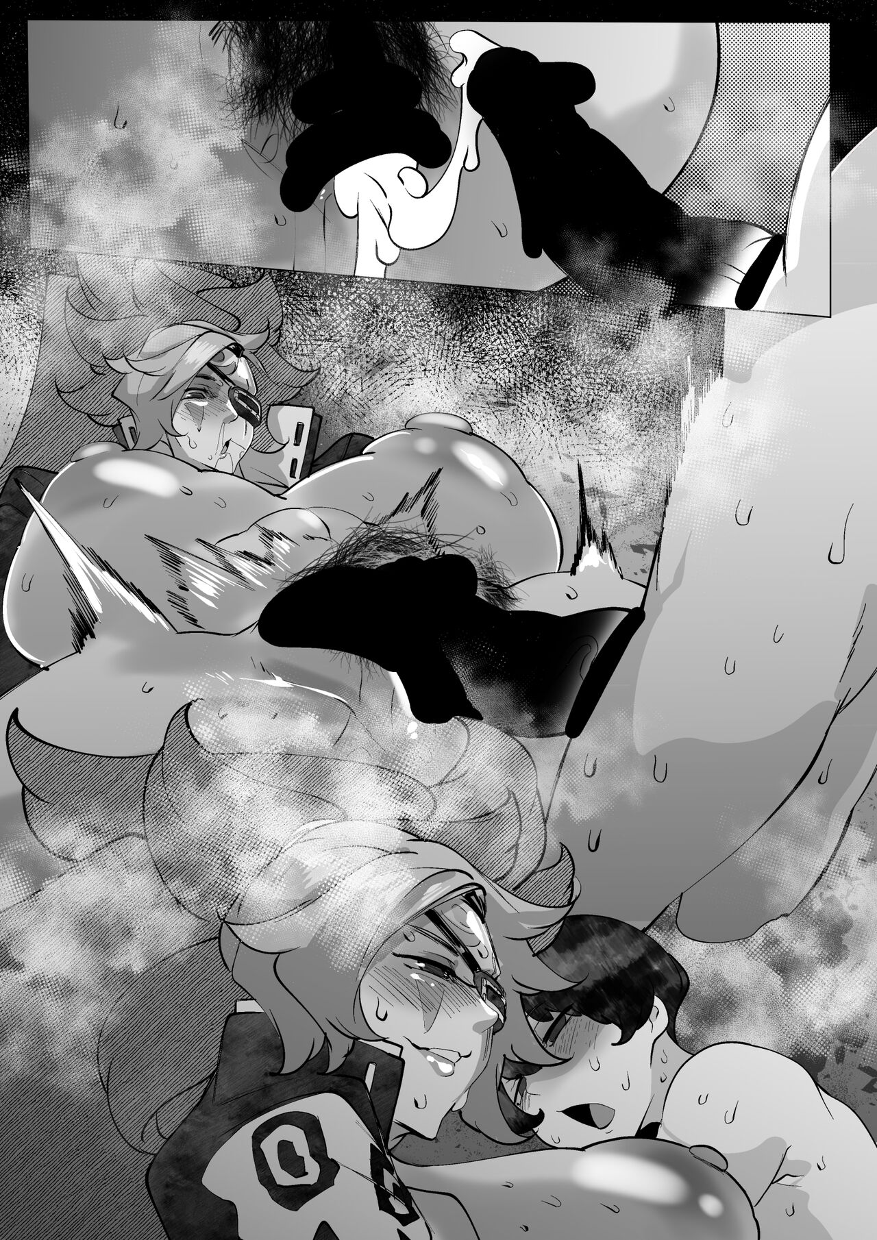 [Mr.way] Ryohi ga Tarinai Baiken Nee-san wa Oji-san ni Tasukete morau (Guilty Gear) [Spanish] 画像番号 23