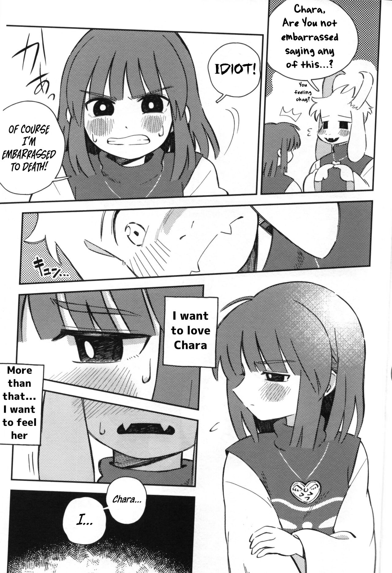 (Kimi no Sentaku.) [Yojihan! (Pikohan)] Sono Koe o Kikitai. (Undertale) [English] [Uncle Bane] numero di immagine  12