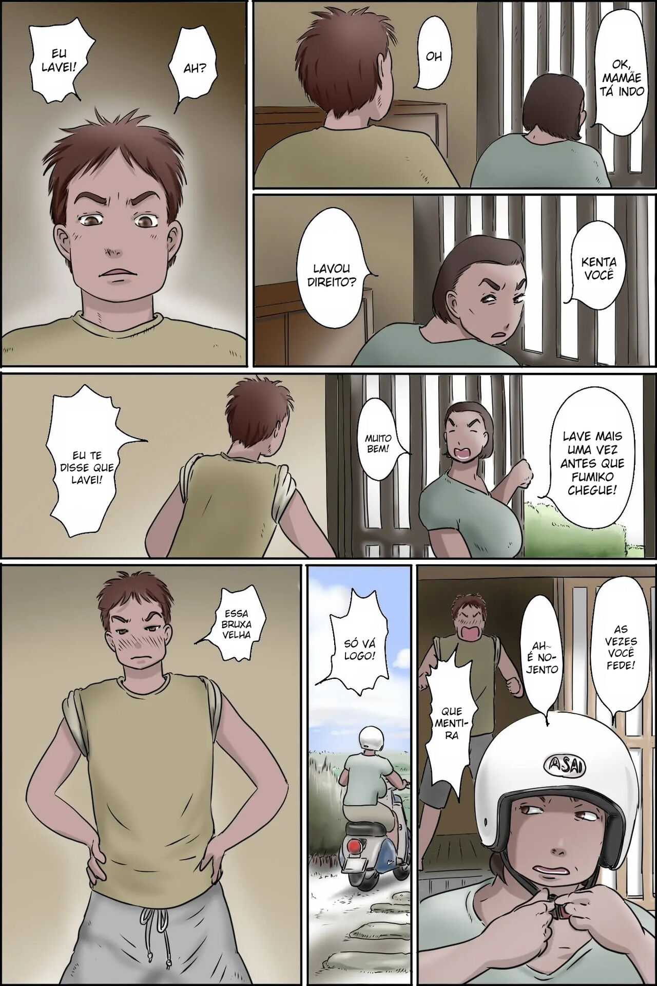 [Zenmai Kourogi] Ore no Mura no Care Service (Usukuchi) | Serviço de Atendimento da Aldeia (Sabor Suave) [Portuguese-BR] numero di immagine  2