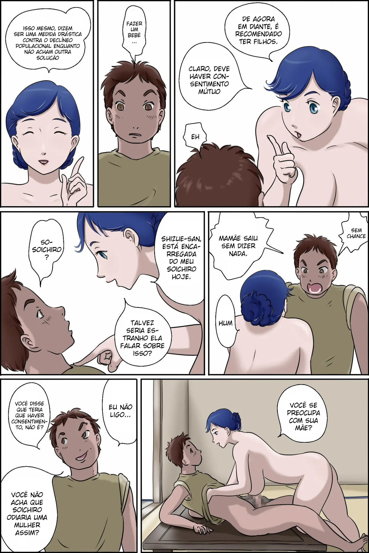 [Zenmai Kourogi] Ore no Mura no Care Service (Usukuchi) | Serviço de Atendimento da Aldeia (Sabor Suave) [Portuguese-BR] numero di immagine  10