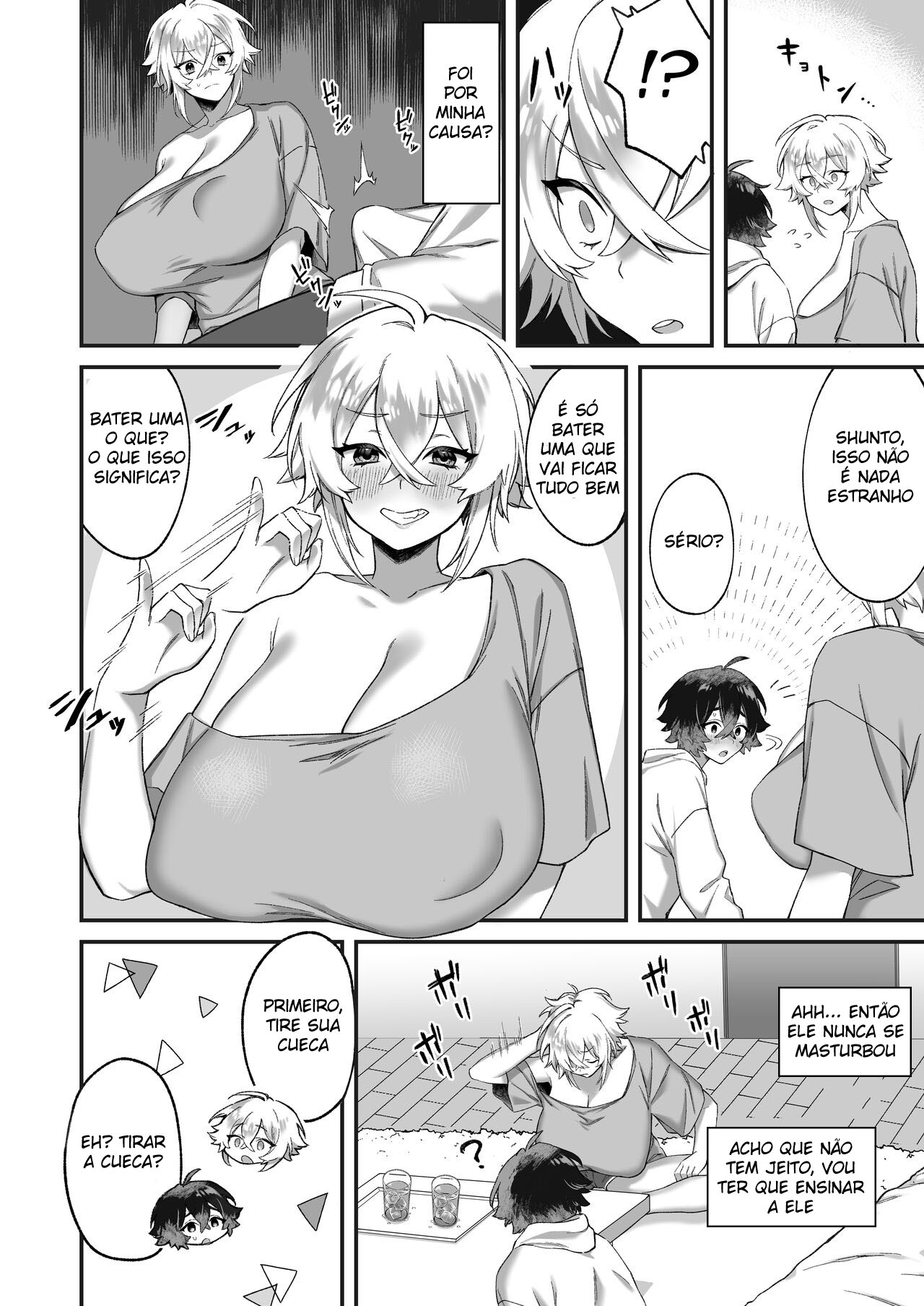 [Tempest (Imaki Ten, P Taro)] On'na ni natta ore to kaonajimi to no kankei ga kawaru toki How My Relationship With My Acquaintance Changed When I Turned Into a Girl [Portuguese-BR] Bildnummer 15