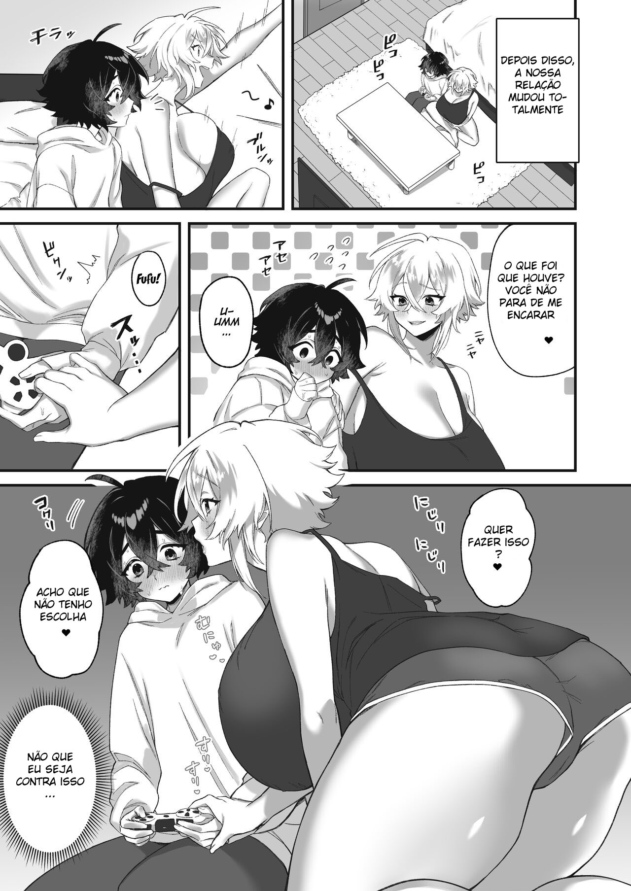 [Tempest (Imaki Ten, P Taro)] On'na ni natta ore to kaonajimi to no kankei ga kawaru toki How My Relationship With My Acquaintance Changed When I Turned Into a Girl [Portuguese-BR] Bildnummer 26