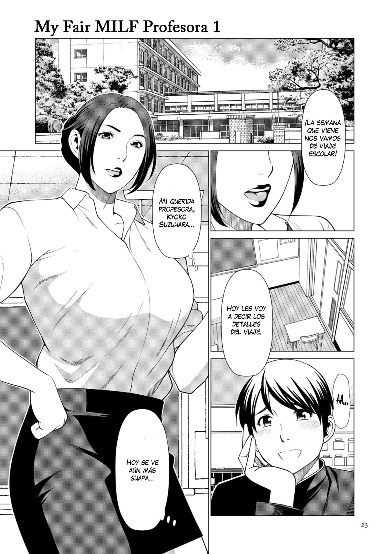 [Takasugi Kou] My Fair MILF Ch. 1 [Spanish] [K-le Traducciones] [Digital] 画像番号 3