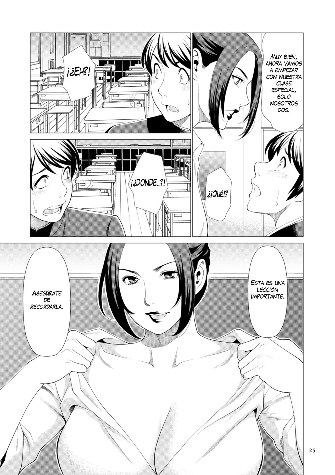 [Takasugi Kou] My Fair MILF Ch. 1 [Spanish] [K-le Traducciones] [Digital] 画像番号 5