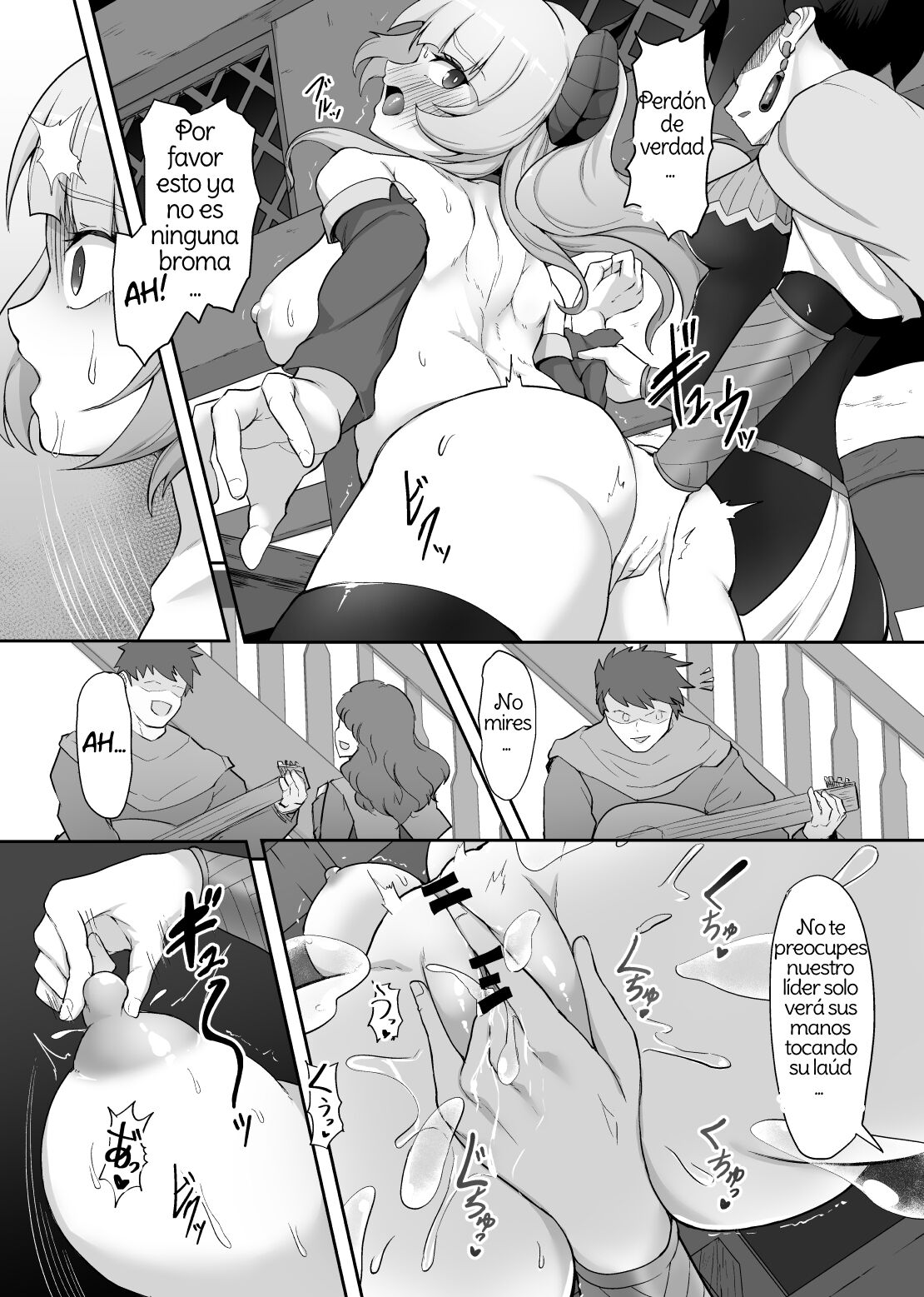 [Gotarou no All Night Fuck (Gotarou)] Tettsui no Onna Senshi, Mamono ni Makete Okasareru Mousou o Kojirase Shinu yori Hidoi Me ni Au [Spanish] [Amaterasu] [Digital] 이미지 번호 26