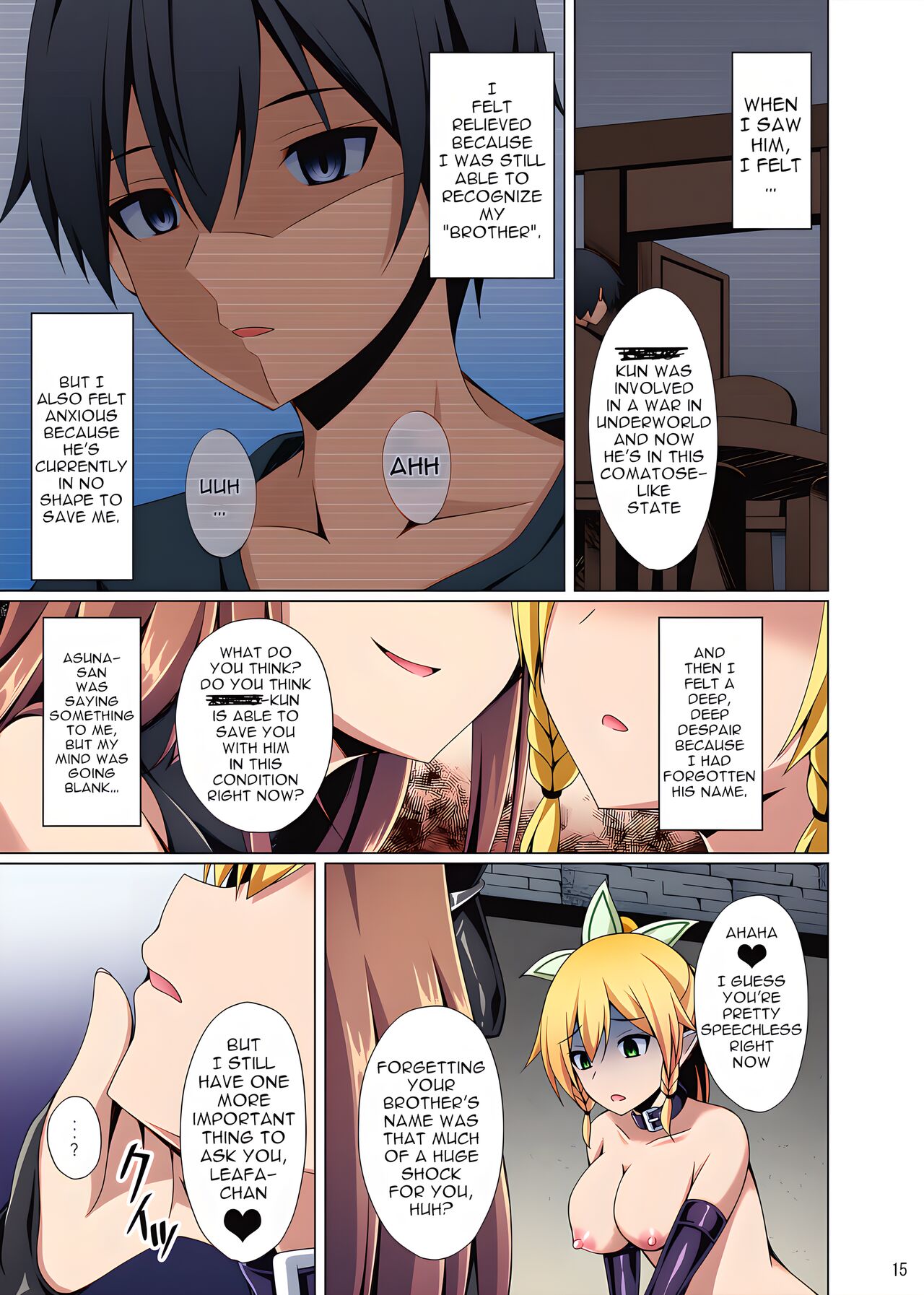 [Imitation Moon (Narumi Yuu)] Kanojo wa Mou  Onii-chan  to wa Yonde Kurenai... [English] [Colorized] image number 14