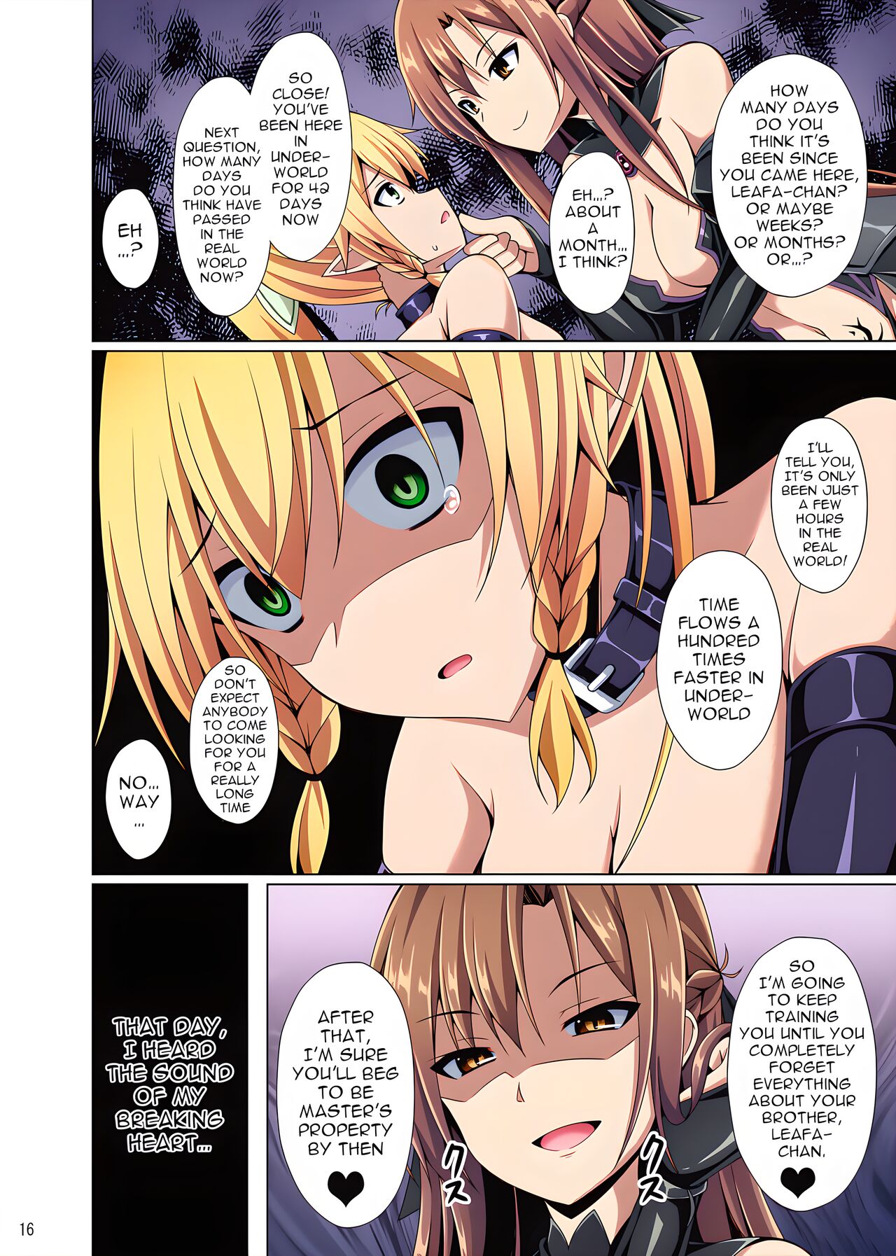 [Imitation Moon (Narumi Yuu)] Kanojo wa Mou  Onii-chan  to wa Yonde Kurenai... [English] [Colorized] image number 15