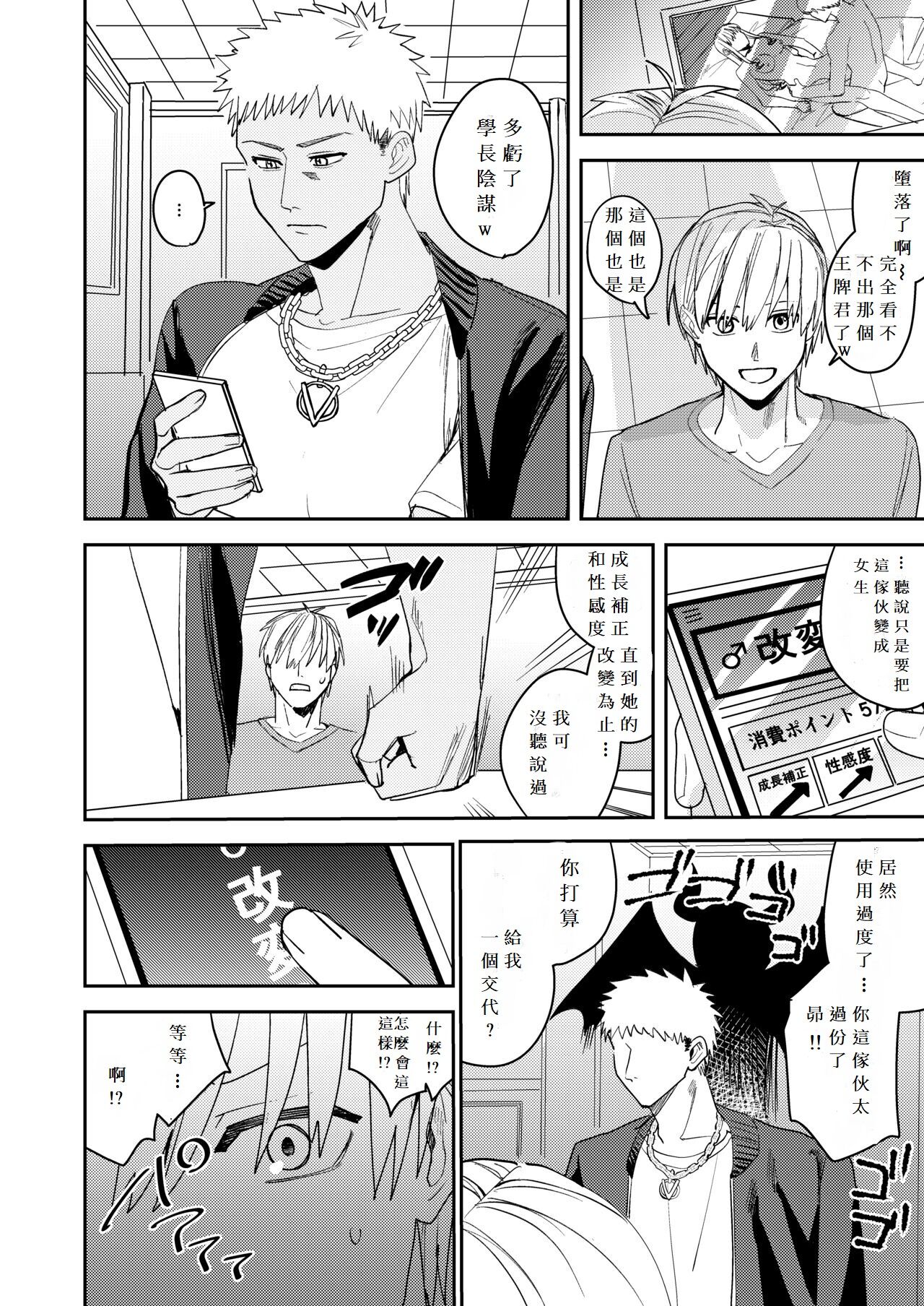 あむぁいおかし製作所 (べってぃ、ととやす)] 陸上部の俺がオンナにされて快楽に堕ちていくお話 [中国翻訳] 修正版 画像番号 34