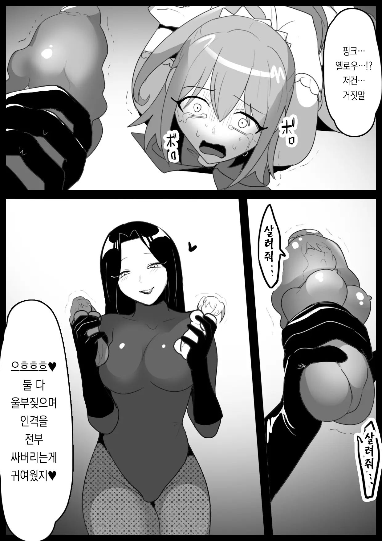 [Permission (Toppogi)] Mahou Shoujo ga Jinkaku Haisetsu Saserare Hako ni Tsumerareru Ohanashi | 마법소녀를 인격배설 시켜 상자에 담는 이야기 [Korean] 画像番号 12