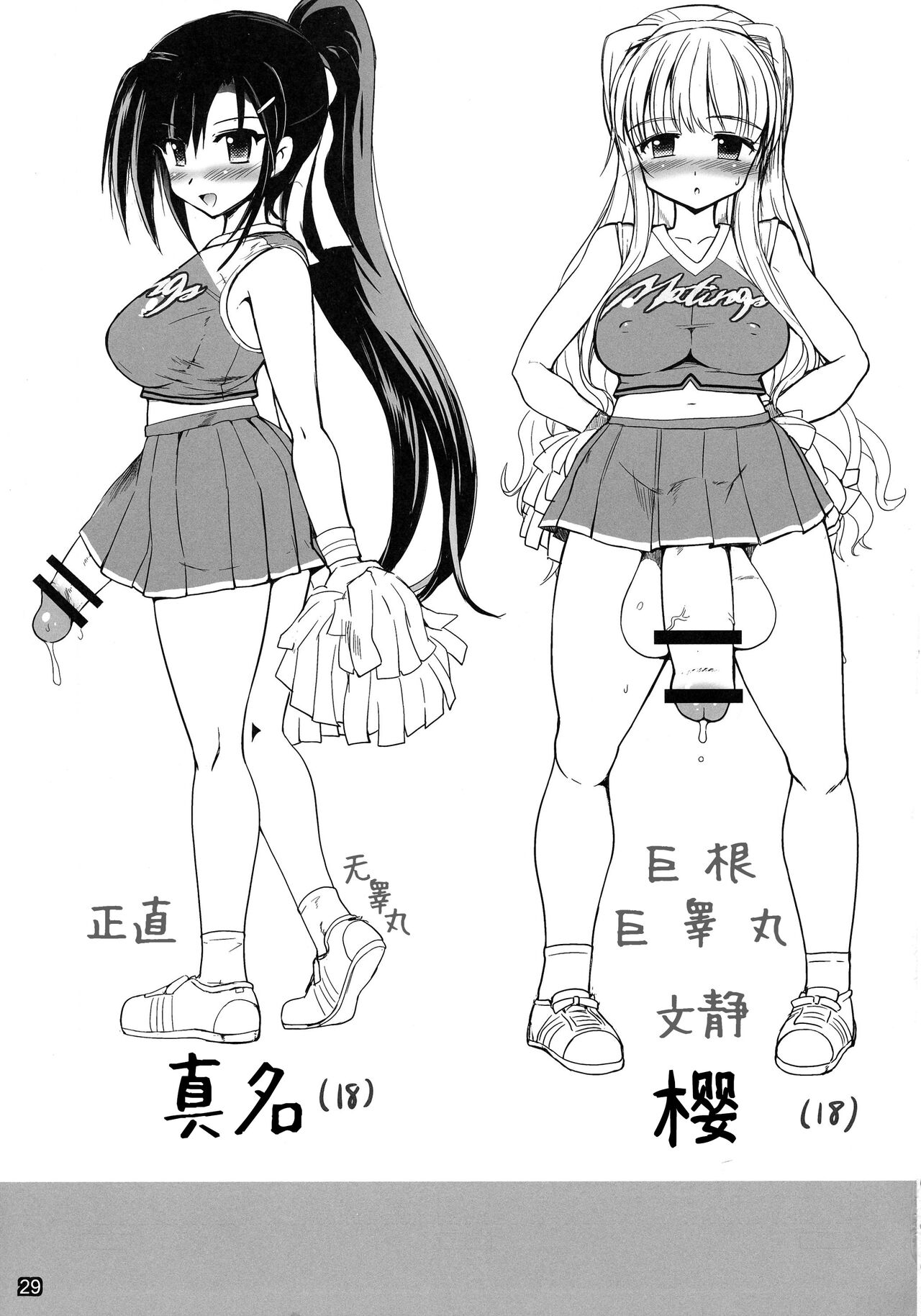 [Kumakumadou (Kumashiro)] Futa Cheer [Chinese] [不咕鸟汉化组] image number 29