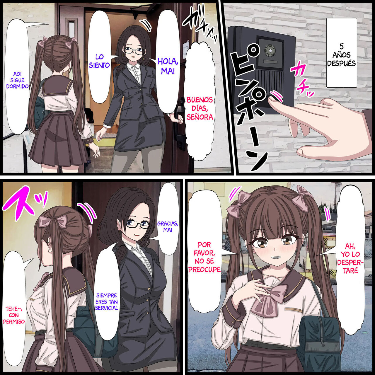 [Banana Style] Osananajimi no Jiraikei Joshi ga Tsugoi no Ii Onaho sugiru [Spanish] [Anything] [Digital] 图片编号 4