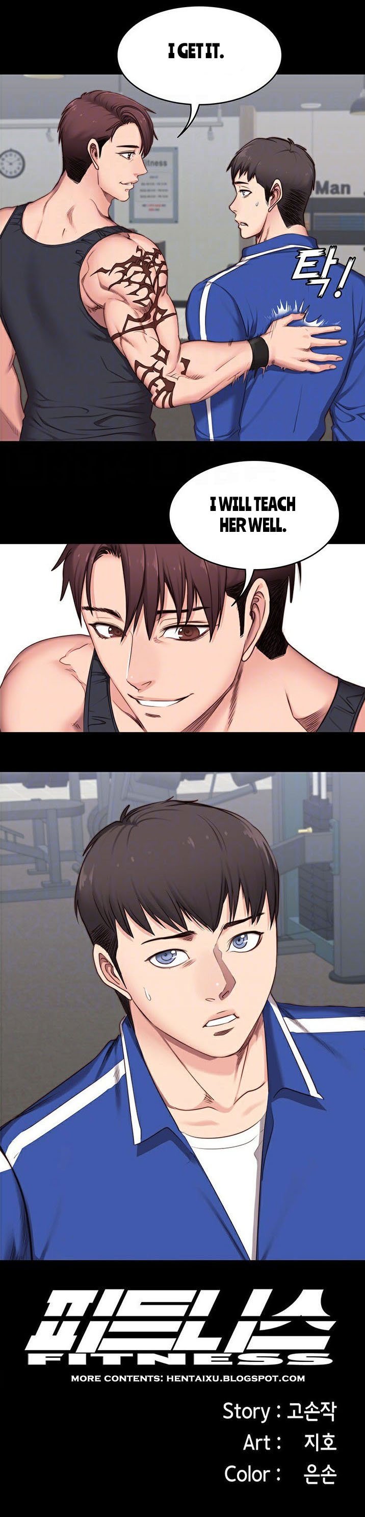Fitness chapter 2 [Manhwa] [English] image number 9