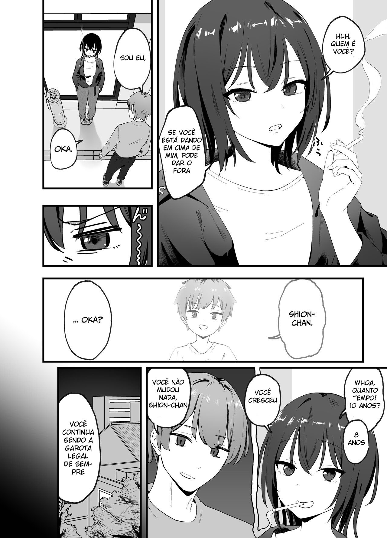 [Tianoblue] Cool na Onee-san o Mesu ni Shitai | I Wanna Make This Cool Girl My Bitch [Portuguese-BR] image number 4