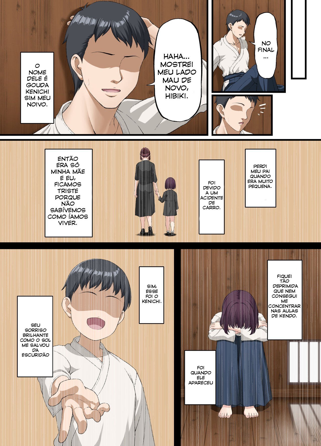 [Small Marron (Asakura Kukuri)] Kokoro Ore, Mesu Ochiru. [Portuguese-BR] image number 6