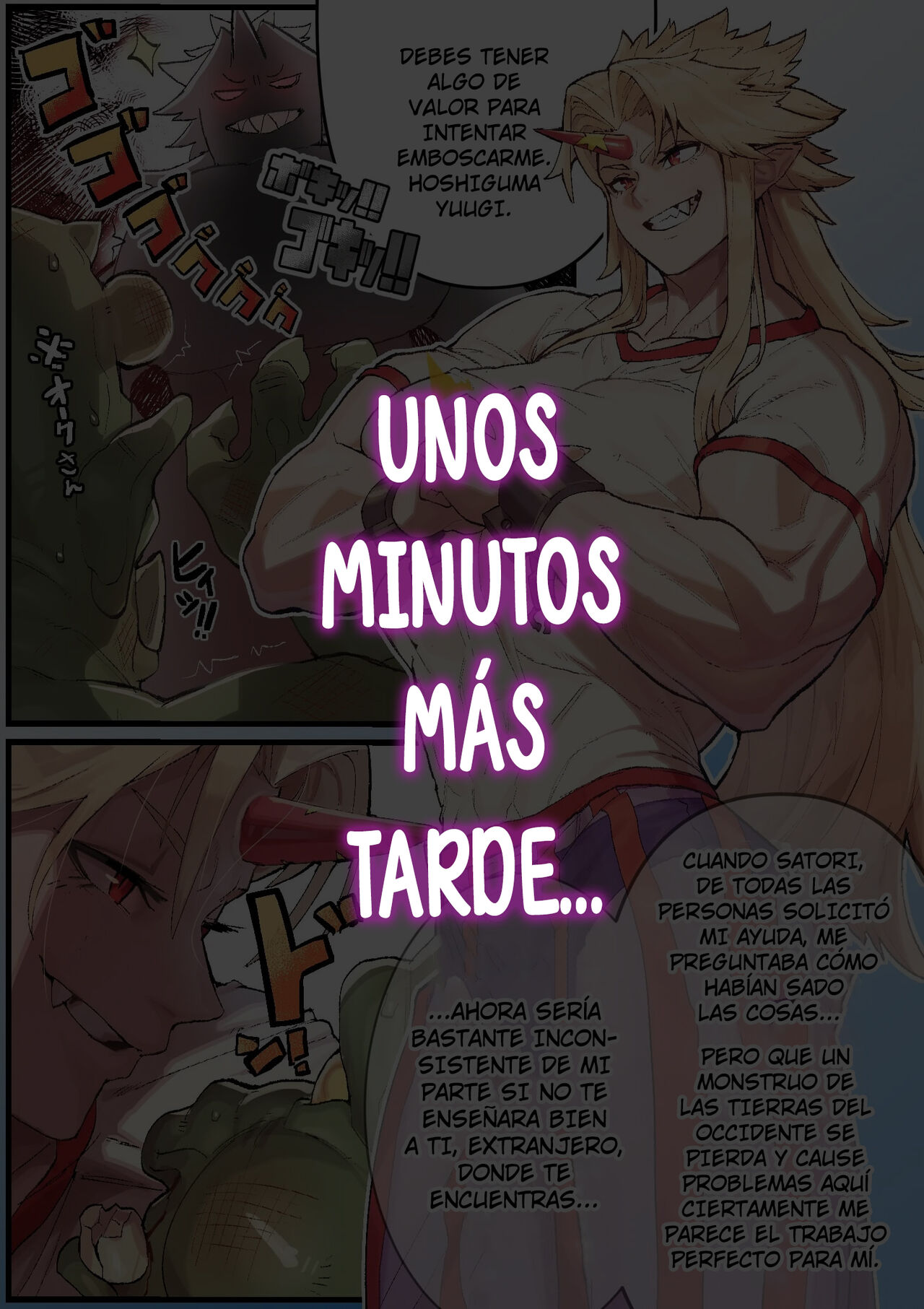 [Kugara] Yuugi Nee-san to Ork ga kunzu hoguretsu 2  + CG DRAFT (Touhou Project) [Spanish] [-A.W. SCAN-] [Digital] numero di immagine  31