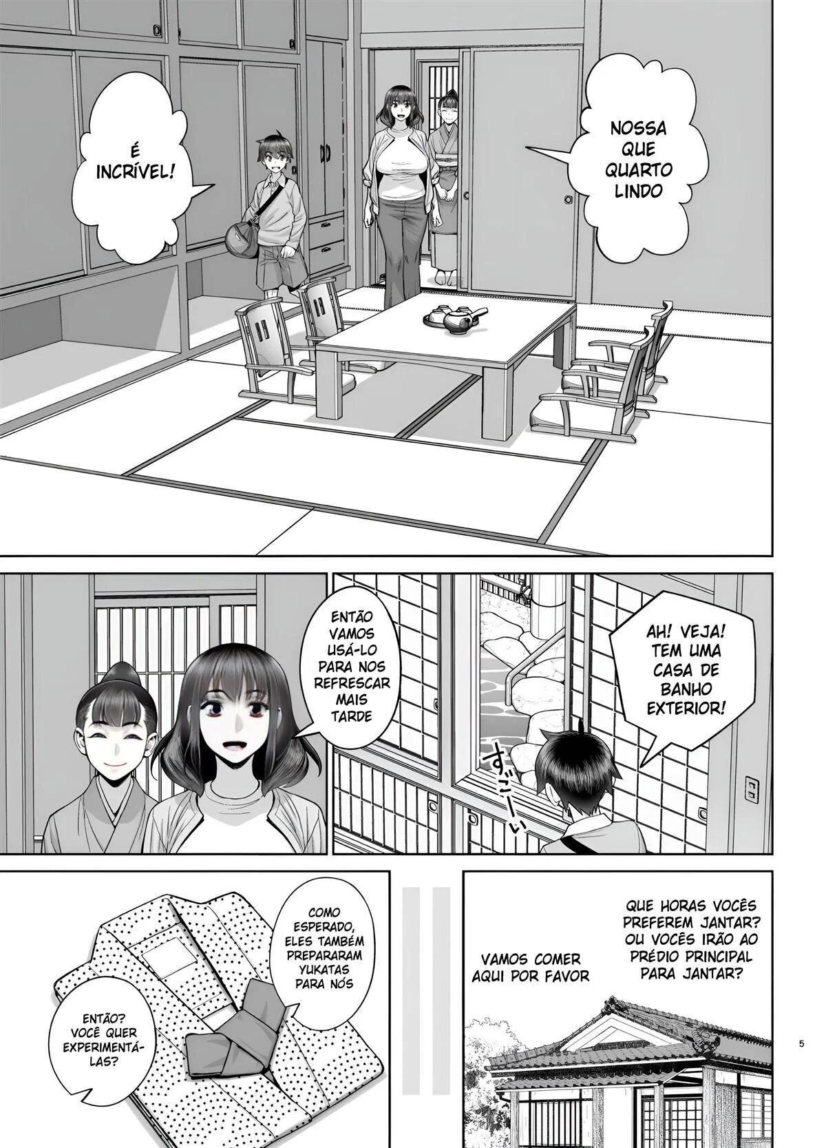 [Gerupin (Minazuki Juuzou)] Hajimete no Otomari Sex (Zenpen) [pt-BR] [Bakai.org] [Digital] image number 7