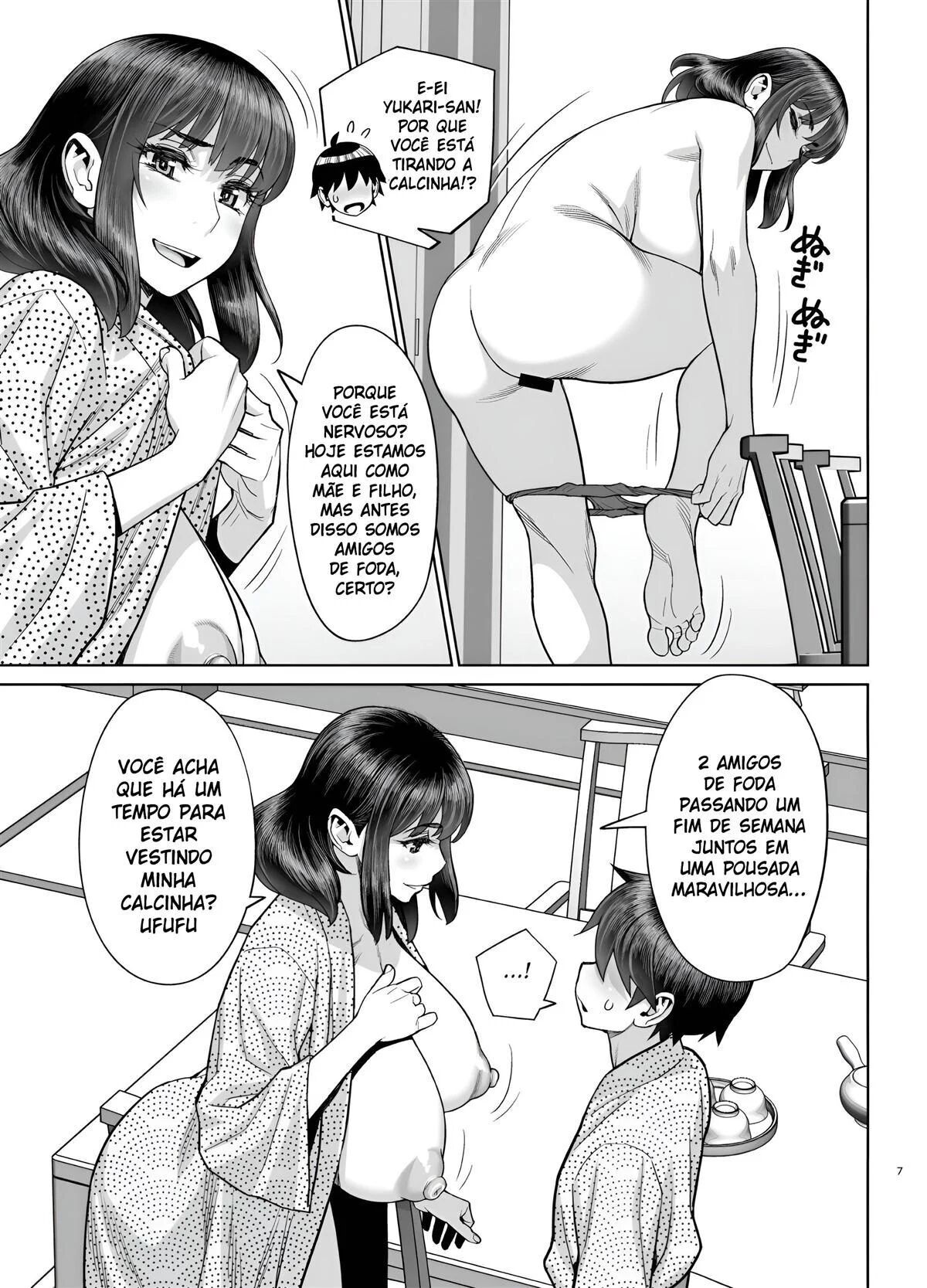 [Gerupin (Minazuki Juuzou)] Hajimete no Otomari Sex (Zenpen) [pt-BR] [Bakai.org] [Digital] image number 9
