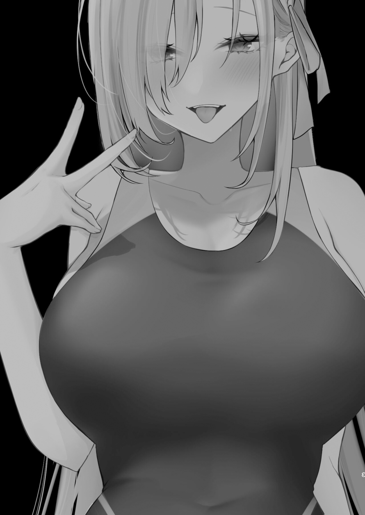 [DeepSilky (夢月あき)] ご主人様競泳水着好きなんでしょ？ (ブルーアーカイブ) [DL版][中国翻译] imagen número 2