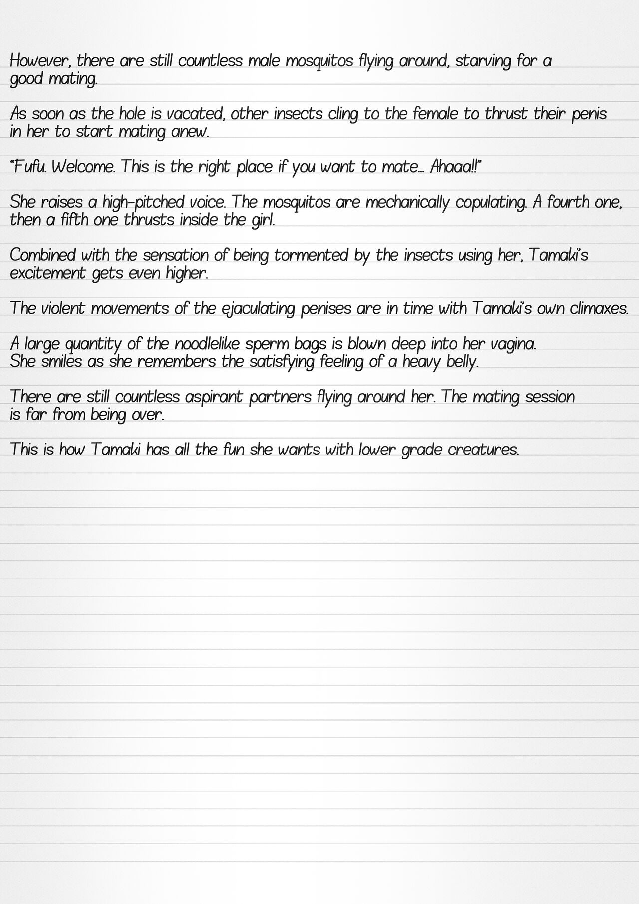 [Tiba-Santi (Misuke)]  Misuke's Short Stories 7 - Three Girls & Insects (ToHeart2 Dungeon Travelers) [English] 图片编号 9