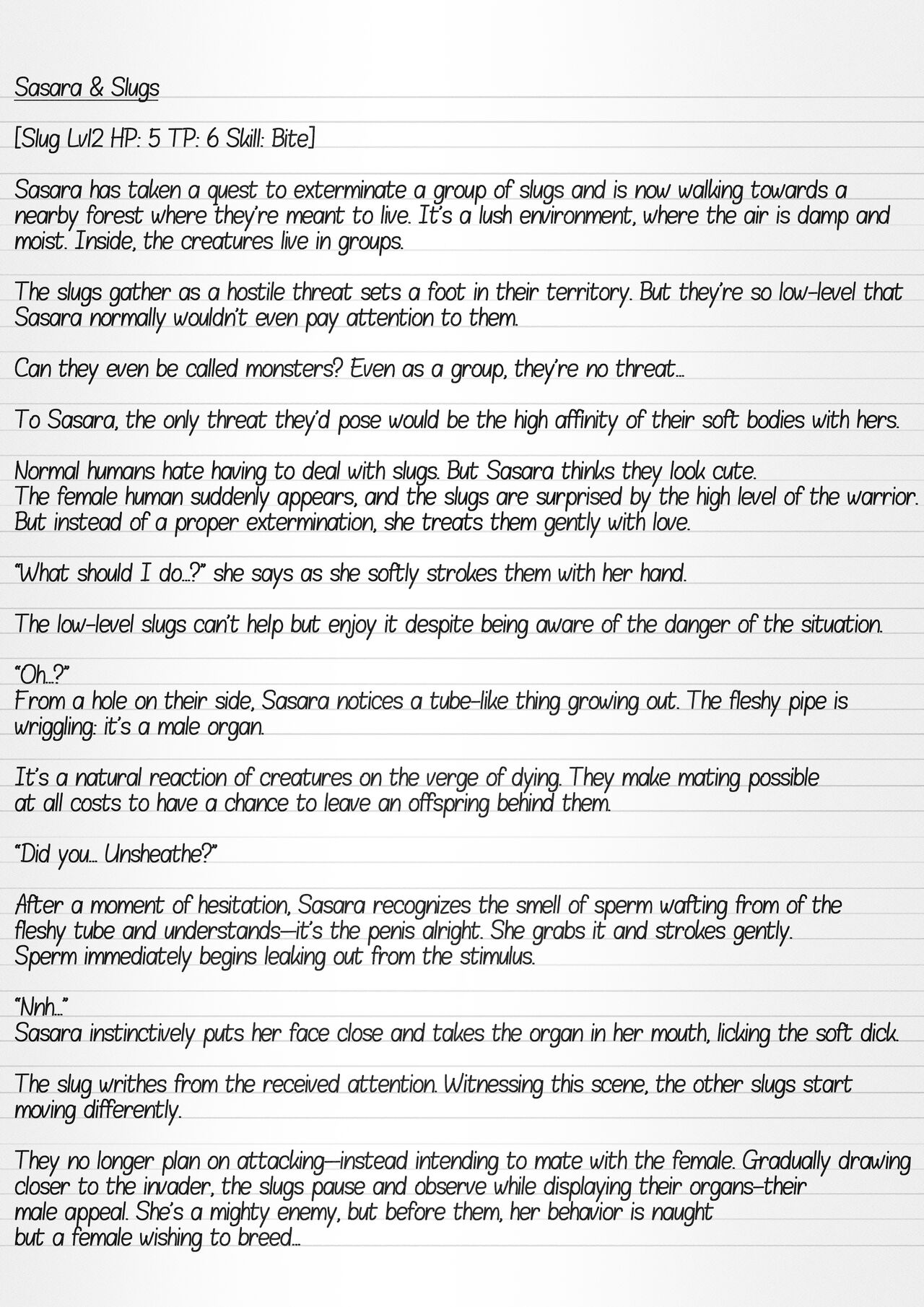 [Tiba-Santi (Misuke)]  Misuke's Short Stories 7 - Three Girls & Insects (ToHeart2 Dungeon Travelers) [English] 图片编号 11