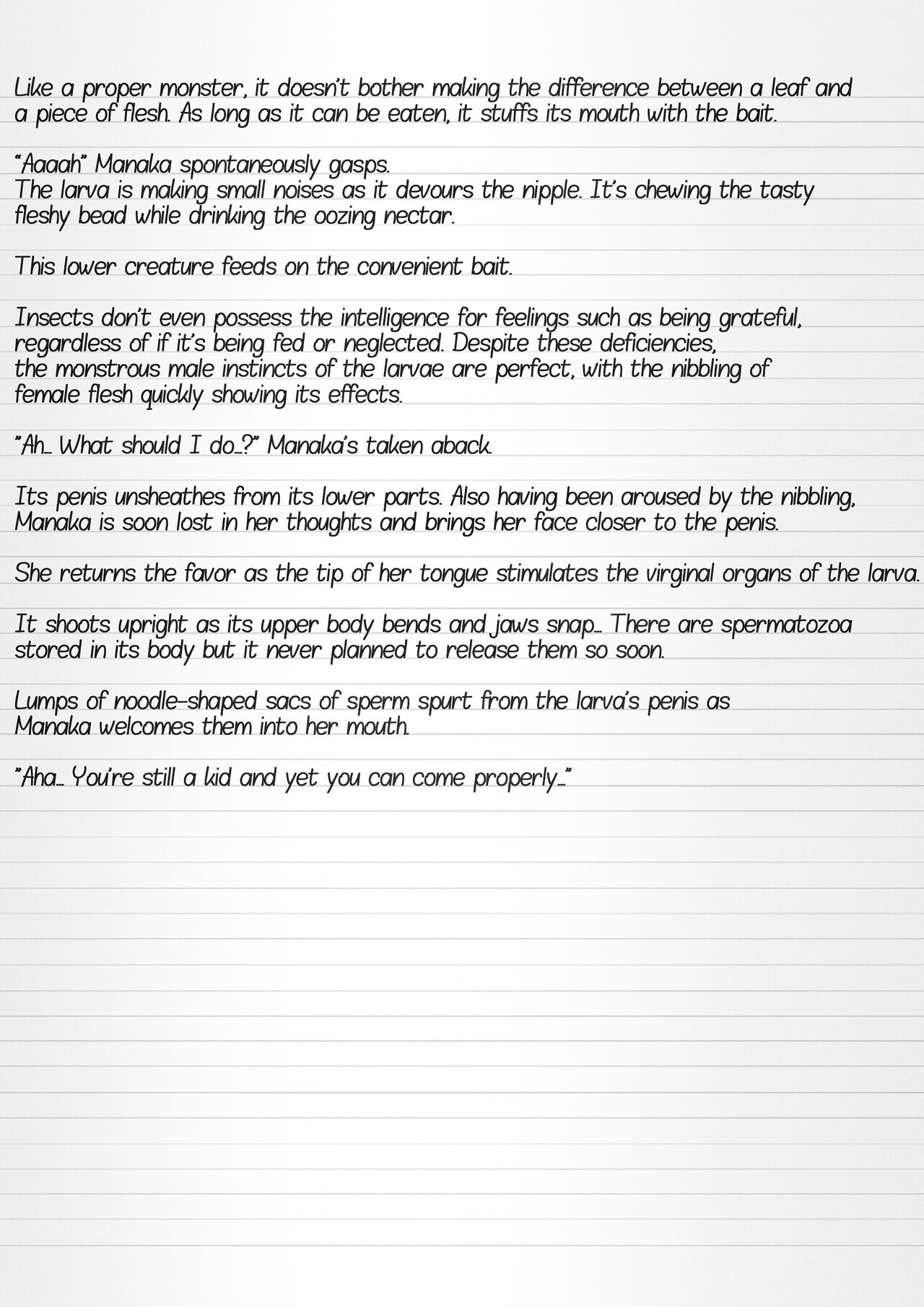 [Tiba-Santi (Misuke)]  Misuke's Short Stories 7 - Three Girls & Insects (ToHeart2 Dungeon Travelers) [English] 图片编号 17