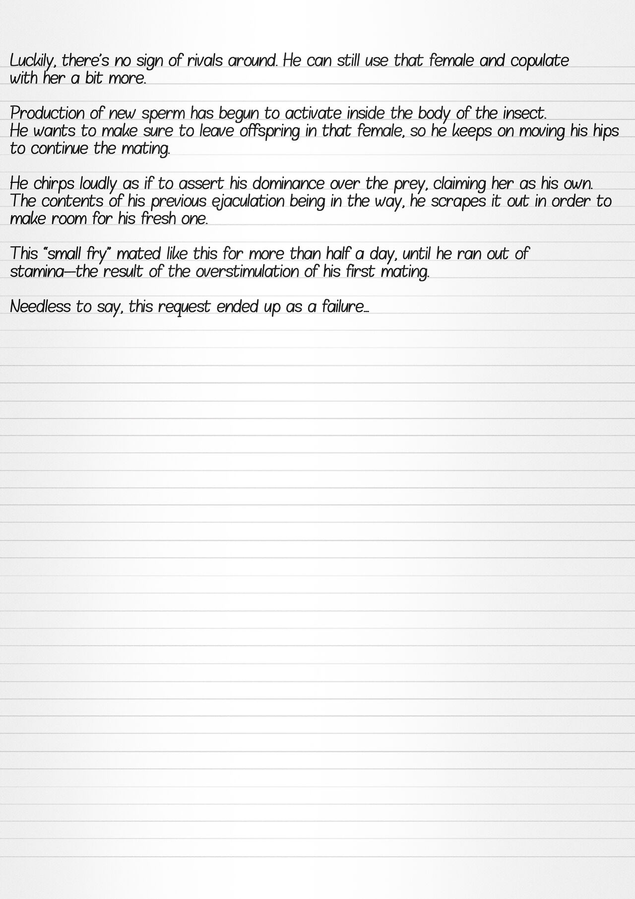 [Tiba-Santi (Misuke)]  Misuke's Short Stories 7 - Three Girls & Insects (ToHeart2 Dungeon Travelers) [English] 图片编号 22